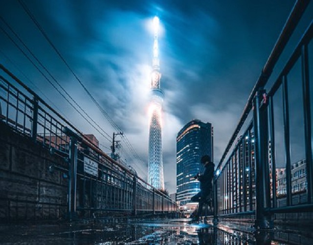 Is this Tokyo, or Final Fantasy? Rainy season night makes for incredible Skytree view【Photos】