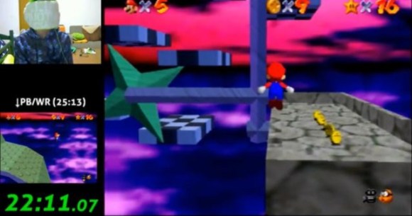 Japanese man breaks own world record for Super Mario 64