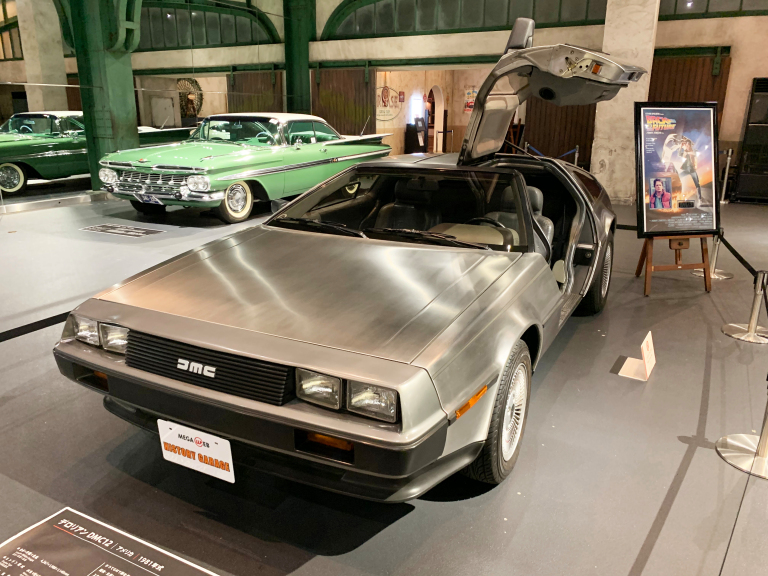 We visit the Megaweb History Garage of classic cars, get to sit in a ...