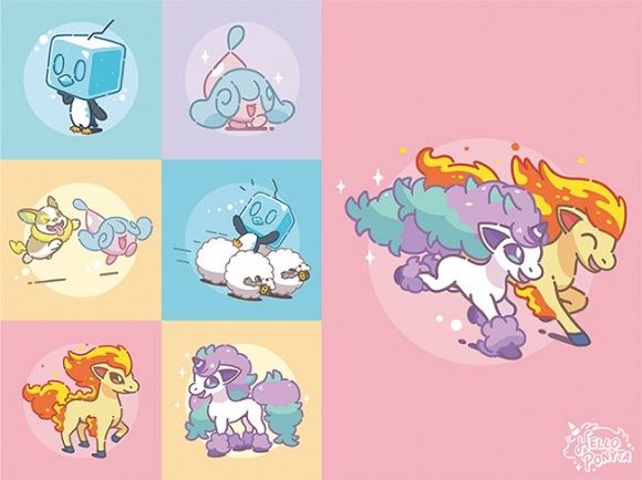 Pokémon teams up with clothing brand Milkfed for cute lineup of Ponyta goods