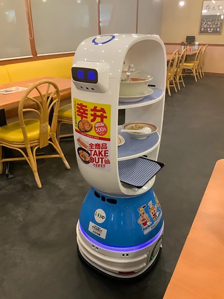Unit K-1, Japan's brand-new ramen waiter robot, is bringing the