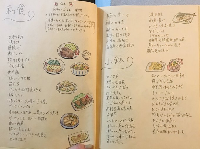 Japanese wife/artist solves “I don’t know. What do YOU want to eat?” problem in an awesome way ...