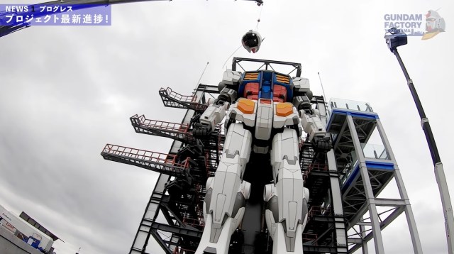 O novo Gundam em tamanho real do Japão está completo e se orgulha de Yokohama! 【Fotos / Vídeo】 10