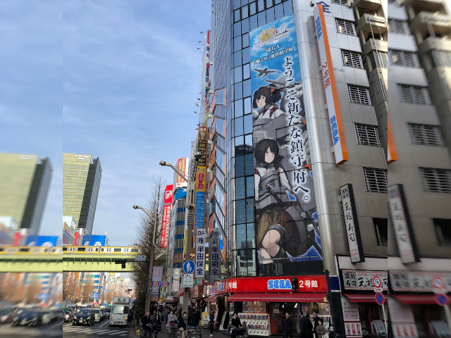 Fans farewell Akihabara’s iconic Sega building as anime poster removal begins
