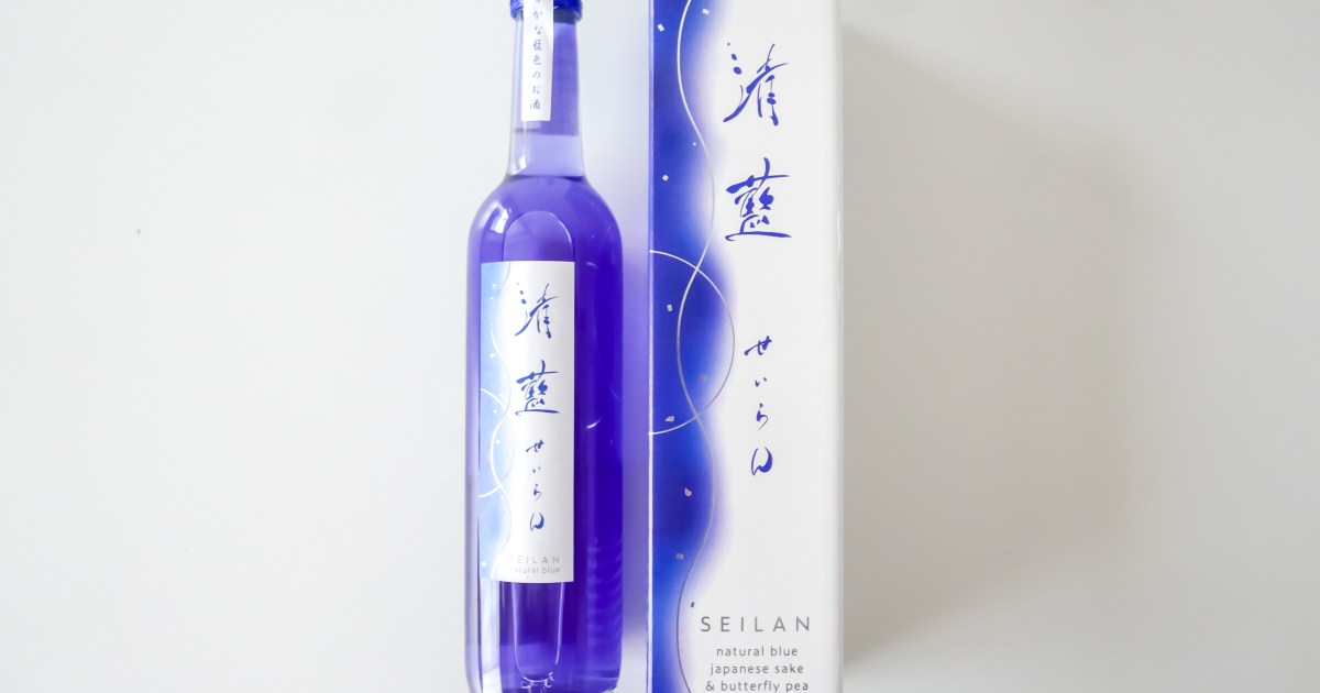 Japan now has blue sake that changes colour in cocktails SoraNews24