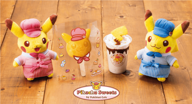 Watch out … Here come more electrifyingly cute treats from Pikachu Sweets by Pokémon Cafe!