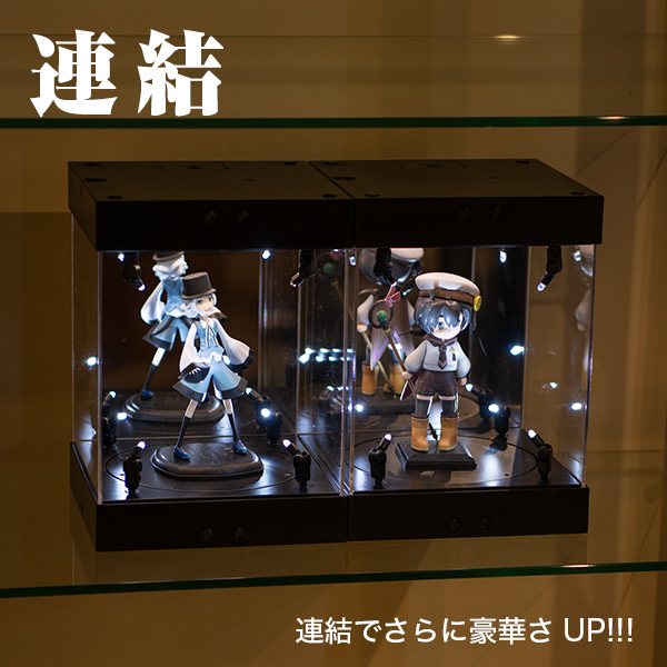 Jazz up your figure collection shelf with these cool, rotating, light-up cases | SoraNews24 News-