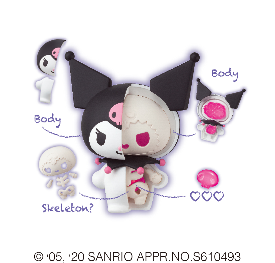 Learn about the anatomy of your favorite Sanrio characters with new
