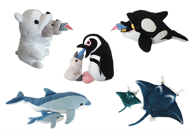 Behold the cycle of life with new Japanese plushie sets depicting the food chain and more