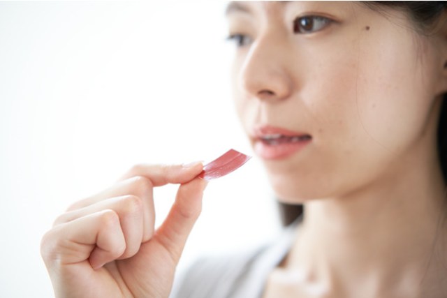 Japanese snack company Calbee unveils new edible sleep aid strips