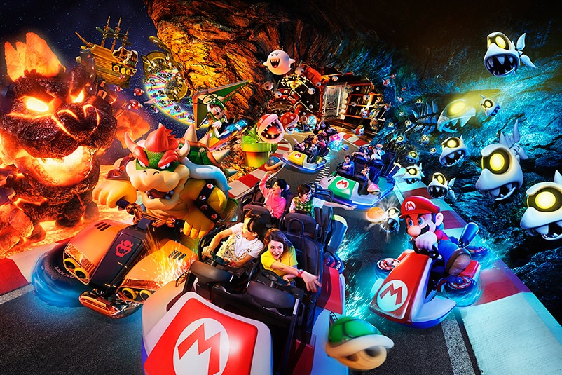 First look at Universal Studios’ Mario Kart ride, Super Nintendo World