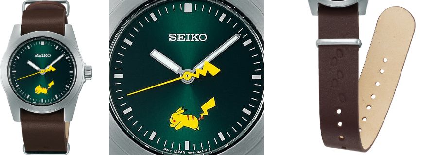 New Pokémon Seiko watch collection stars Pikachu, Eevee and Mewtwo