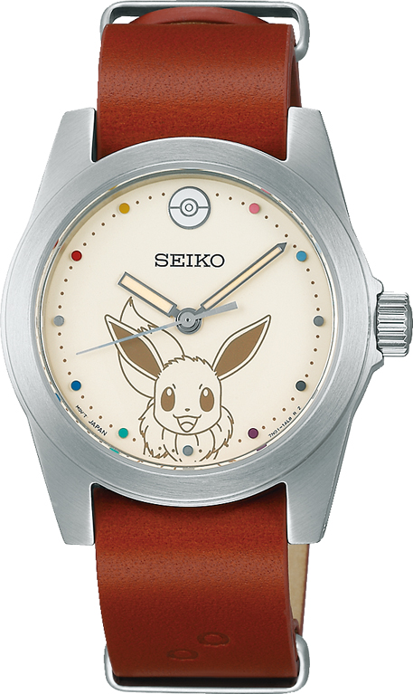 New Pok mon Seiko watch collection stars Pikachu Eevee and Mewtwo