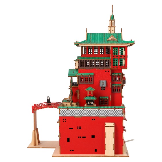 Beautiful 3-D puzzle kit lets you build Ghibli’s Spirited Away ...