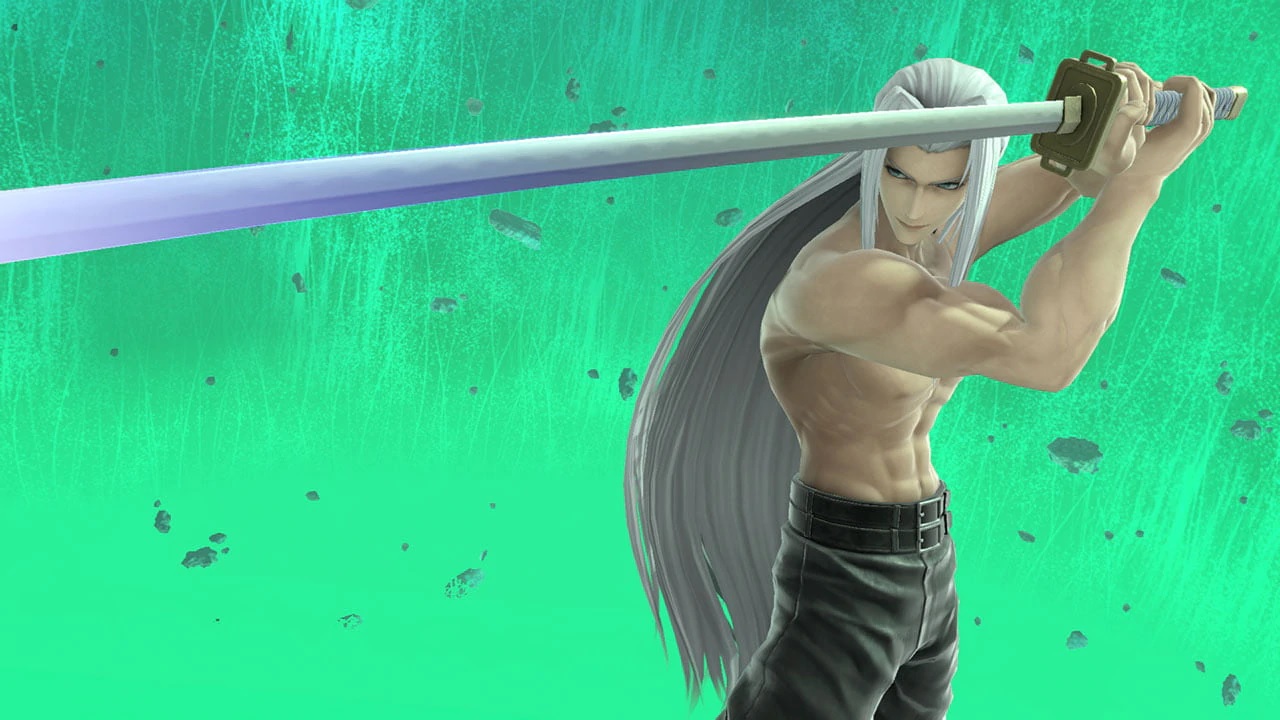 Final Fantasys Sephiroth Joins Smash Bros Intent On Shanking Mario And Zelda Taking Off