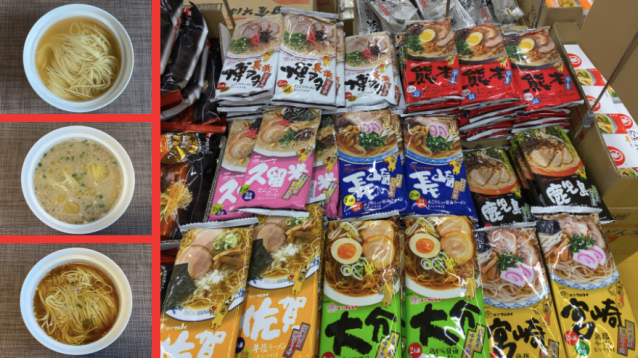 Clash of the instant ramen! Taste-testing seven instant noodles on a flavor trip across Kyushu