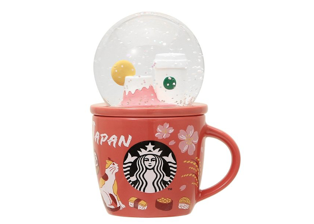 2021 NEW Starbucks Cute Pink Sakura Cat Coffee Mug With Lid Cherry Blossom Gifts 