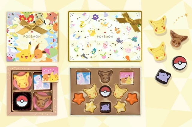 Pokémon Valentine’s Day chocolates from Japan are just the thing for lovers who love Pokémon
