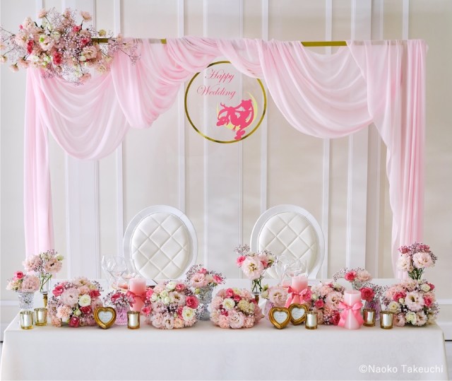 Sailor Moon Wedding Reception Reservations Start Fl Arrangements Table Settings Shown Off Soranews24 Japan News - Sailor Moon Decoration Ideas