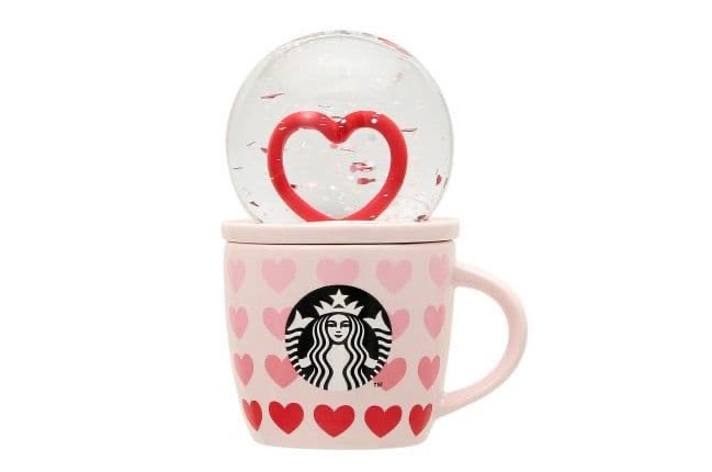 Starbucks unveils limited-edition Valentine's Day drinkware 