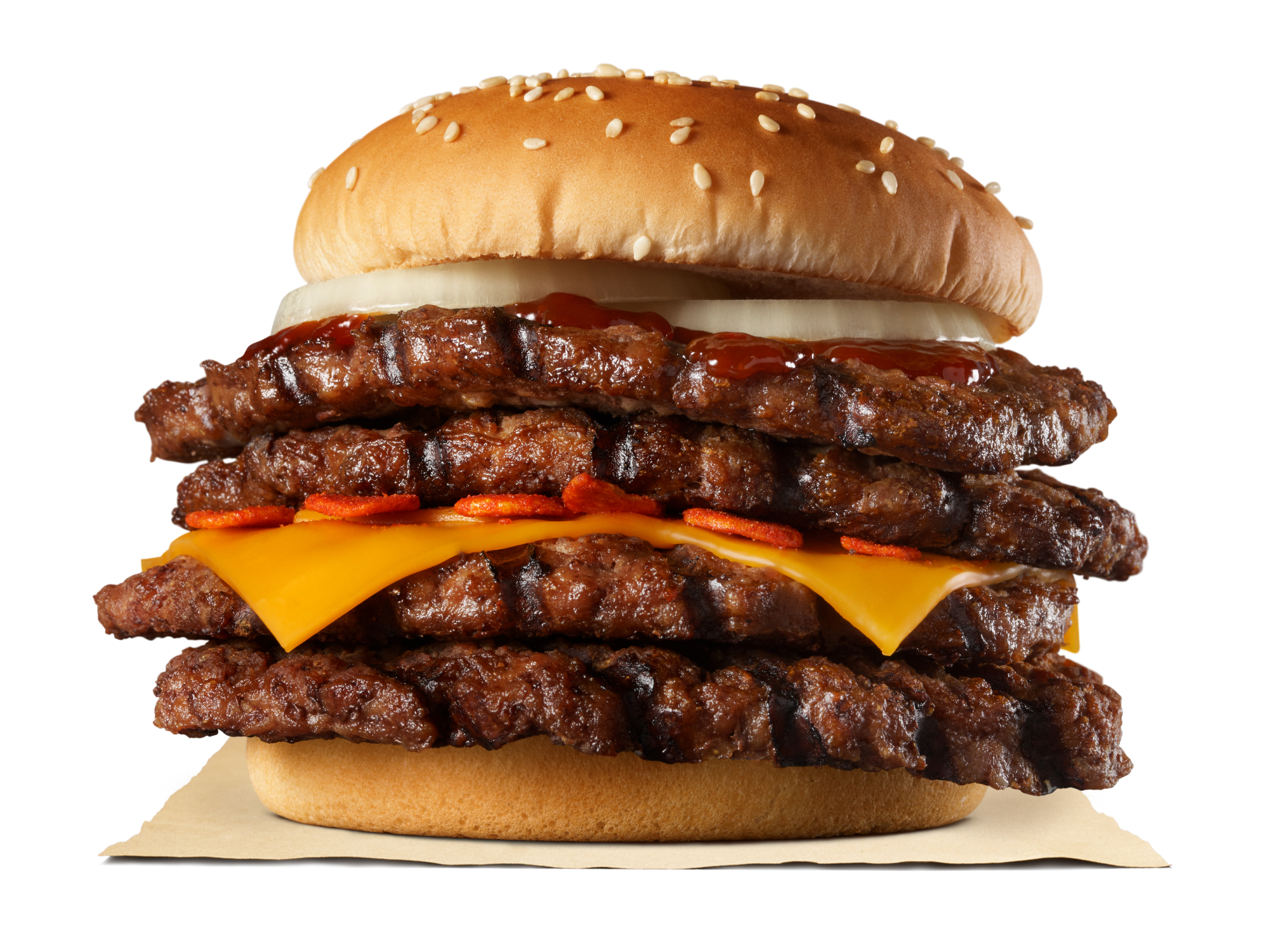 Burger King Japan’s Strong Magma Super One Pound Beef Burger has us