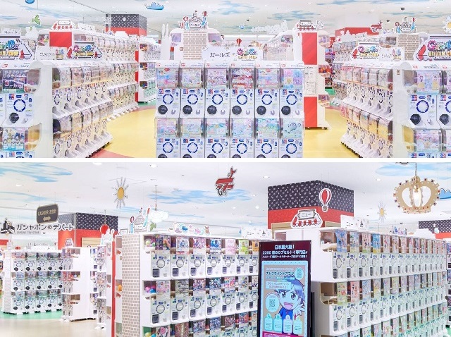 New world record – Tokyo capsule toy shop will have more machines in one spot than anywhere else