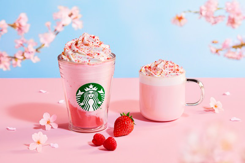 Starbucks Japan reveals new sakura Frappuccino for cherry blossom