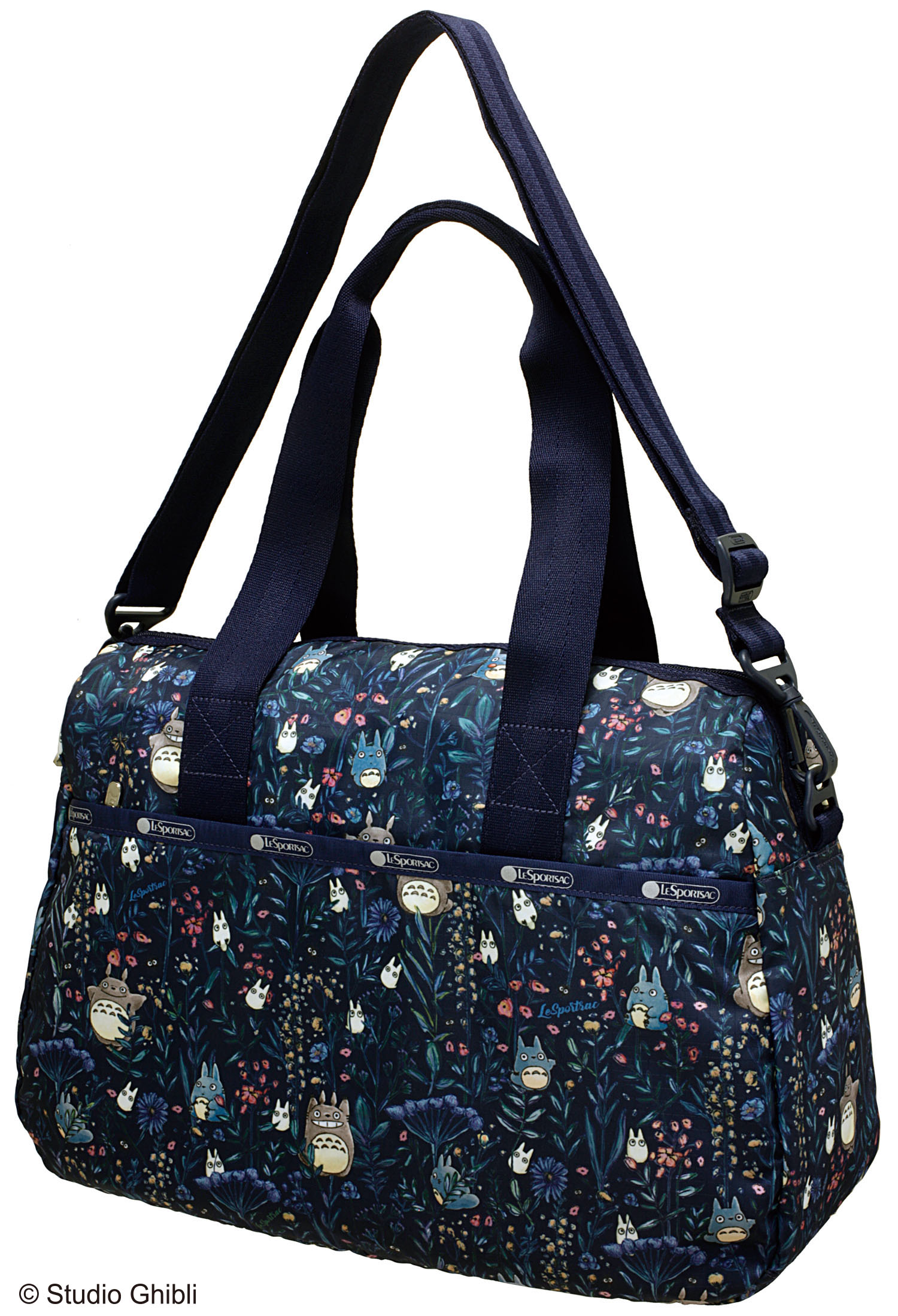 New! Navy Blue LeSportsac My Neighbor good Totoro Medium Tote