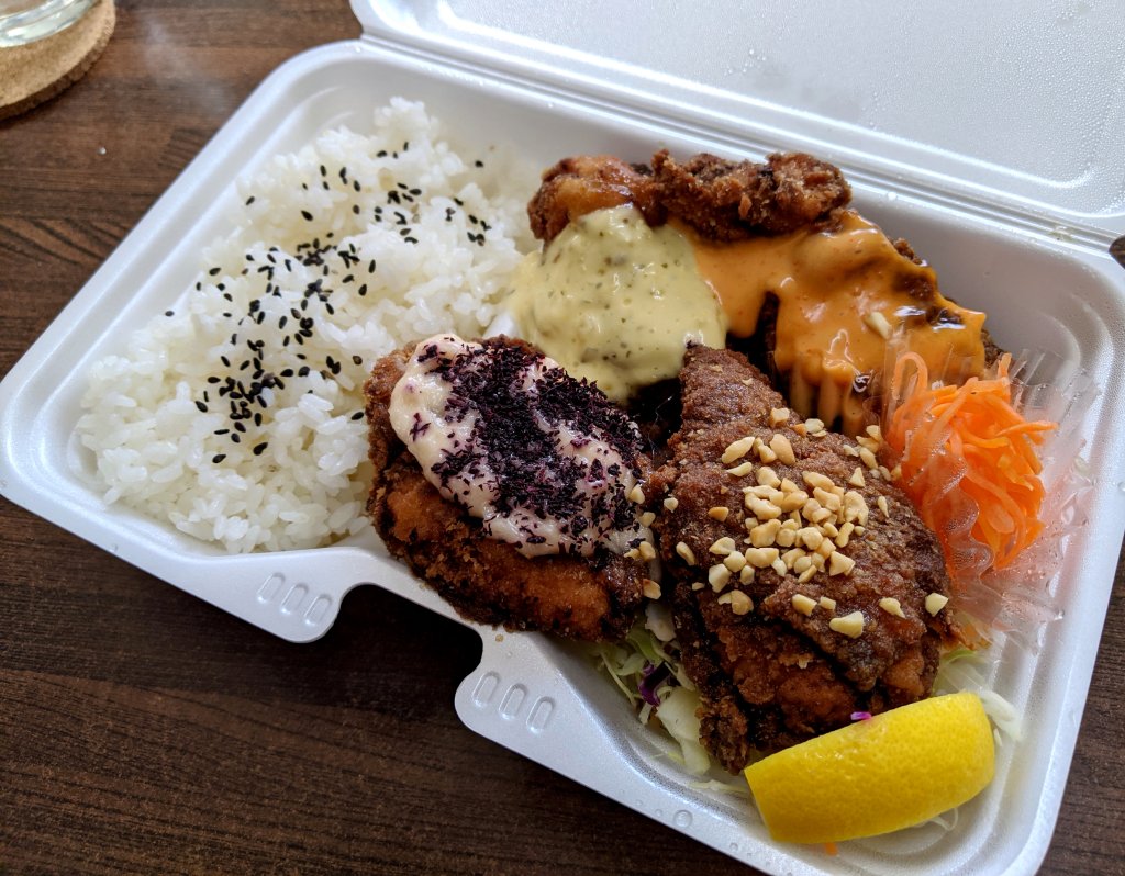 Can Shakey's Pizza Japan make a mean fried chicken bento? We find