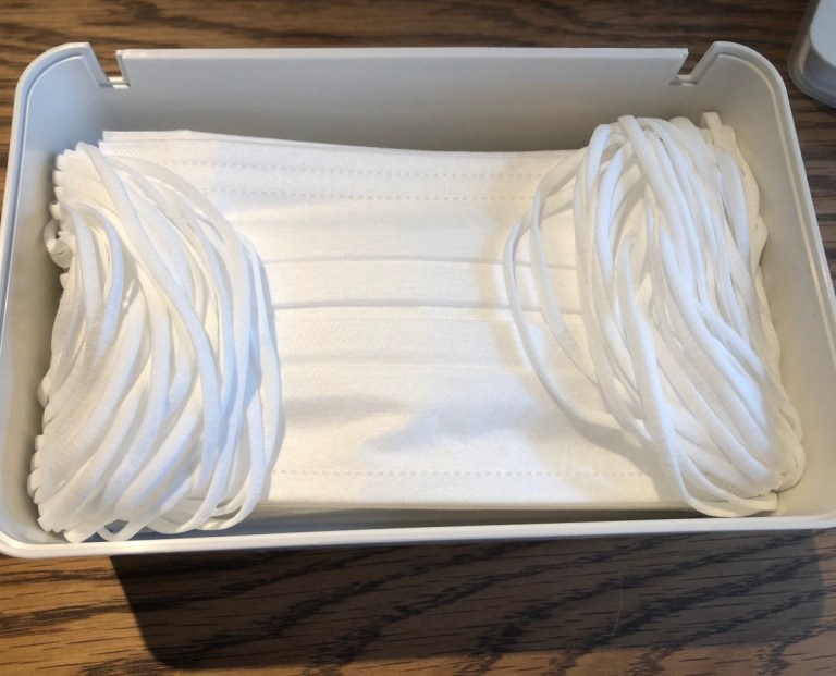 Tissue Box Mask Pandemic life hack: This Muji wet tissue box is perfect for storing ...