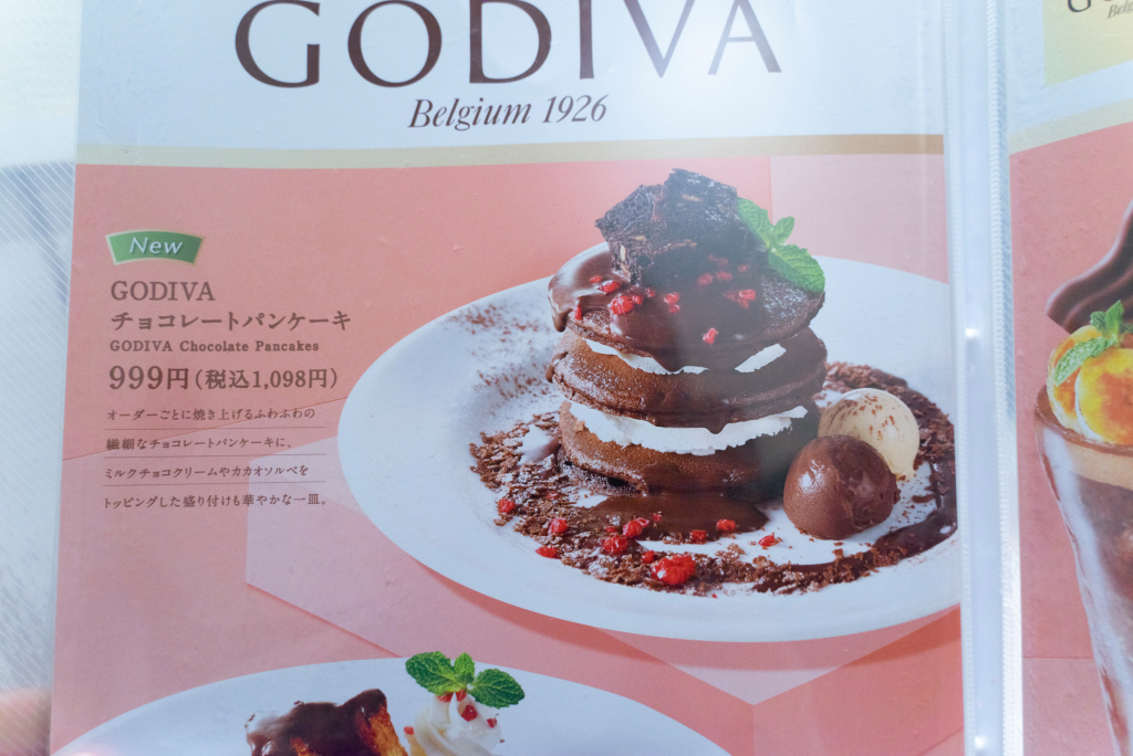 Denny's Japan collaborates with Godiva for decadent, limited
