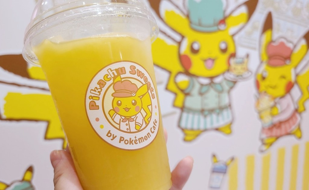 Pokémon Pinap Berry Juice being served in real world at Tokyo’s Piakchu Sweets cafe【Taste test】