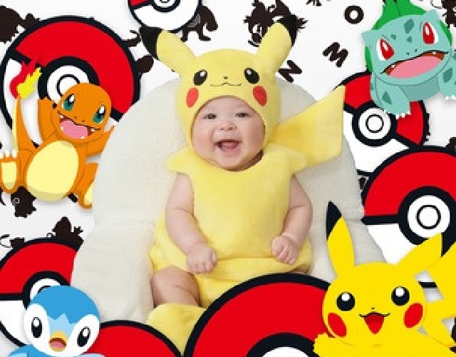 Japanese parents can turn their baby into Pikachu, rent Pokémon kimono at photo studio【Photos】