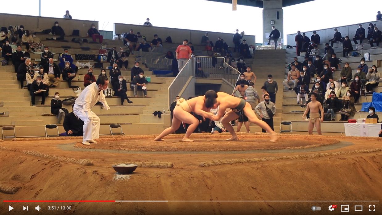 Sumo wrestler nude