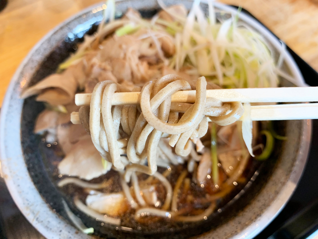 Why did this standandeat soba noodle shop in Tokyo open in the middle
