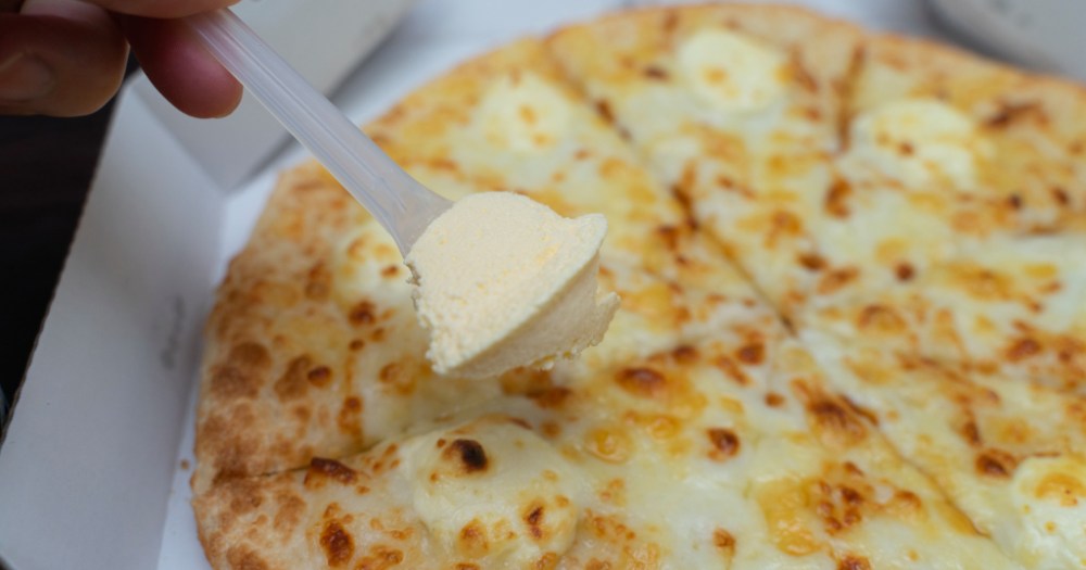 We tried Pizza Hut Japan’s limitededition pizza topped with…ice cream