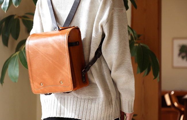 New Japanese Style School Bag Satchel RANDOSERU Artificial Leather 4 Colors NEW