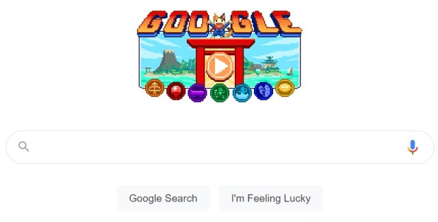 Today's Google Doodle is a 16-Bit Styled JRPG, Just In Time For