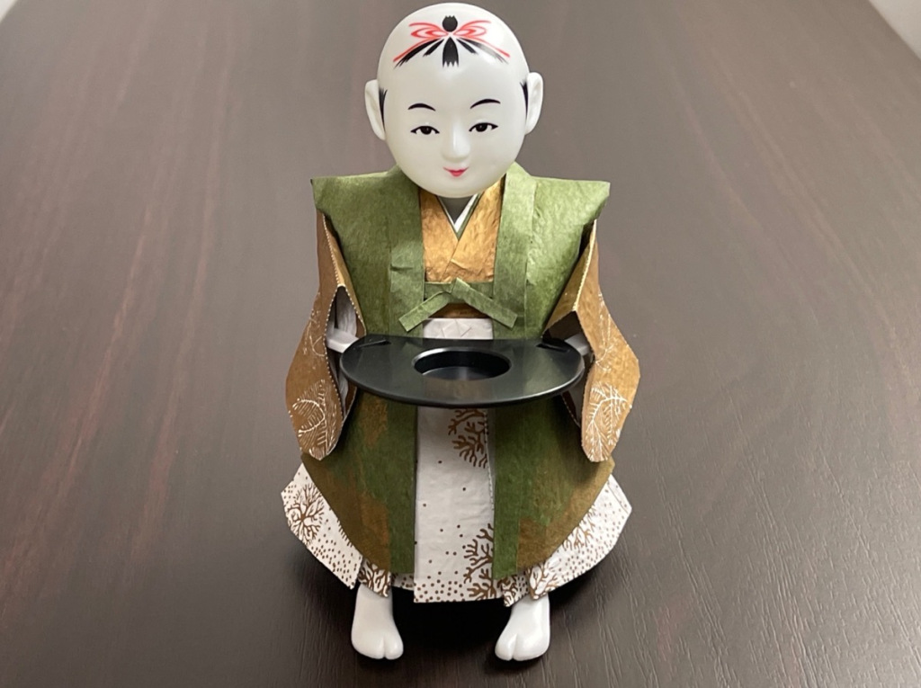 Details about   Gakken Science Kit Series Karakuri Mechanical Doll Edo Tea Serving Robot Japan 