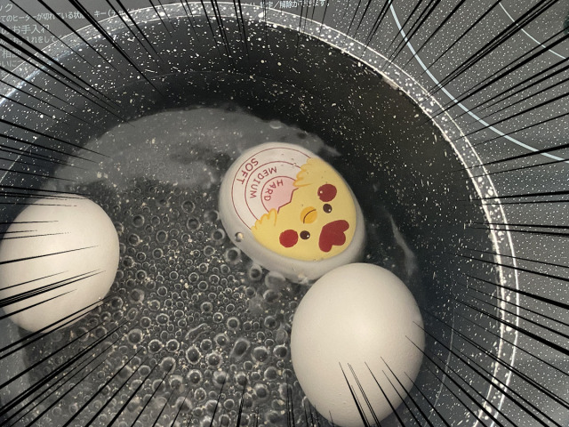 Egg Timer for Hard Boiled Eggs Kitchen Goods Daiso 