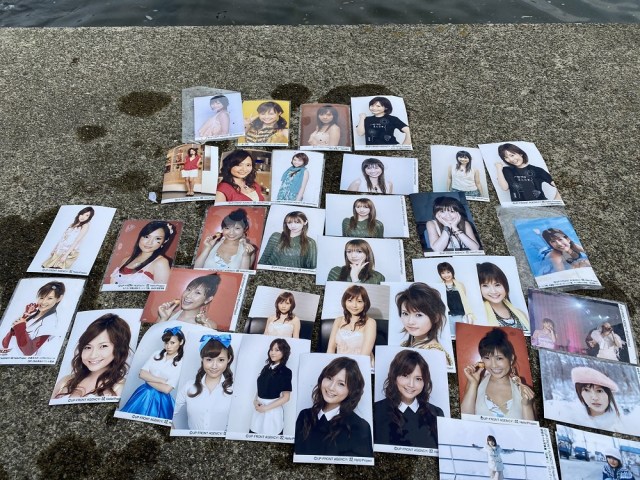 Idols from the sea! Massive haul of idol singer photos wash up on Japanese coast【Photos】