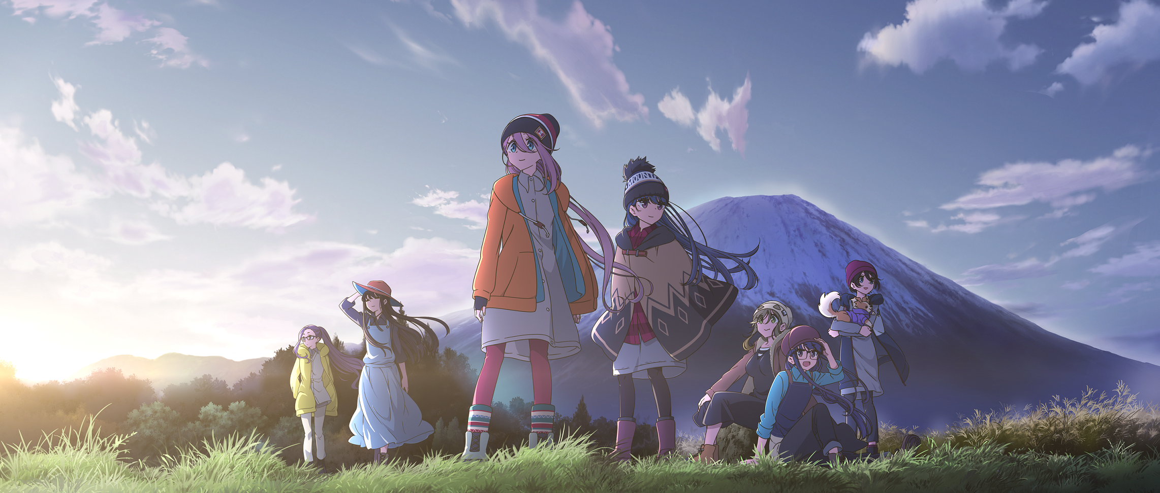Laidback Camp  Anime films Anime canvas Anime akatsuki