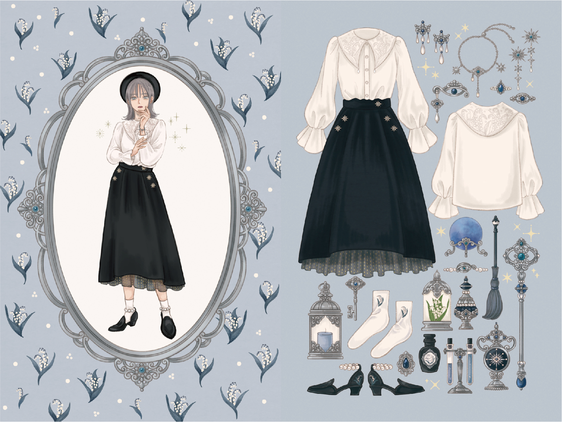 “Magical girl’s tears” inspires new fashion and accessories collection ...