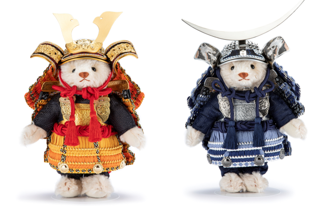 Preorders now open for Samurai Teddy Bears made by classic German toy maker Steiff