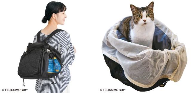 Cute Japanese company brings out new carrying case for cats