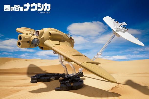 Premium Bandai drops details for Nausicaä of the Valley of the Wind gunship and glider models