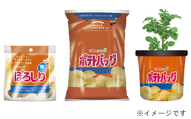 ジャガイモ栽培キットを販売する日本のポテトチップメーカー