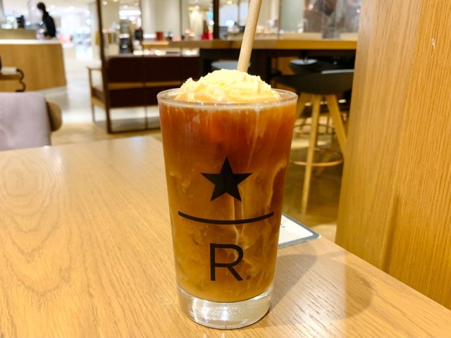 A hidden coffee gem: We indulge in a decadent coffee float at a Starbucks Reserve Bar