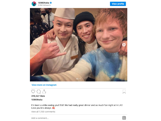 Ed Sheeran’s bromance with One Ok Rock frontman warms the hearts of fans around the world