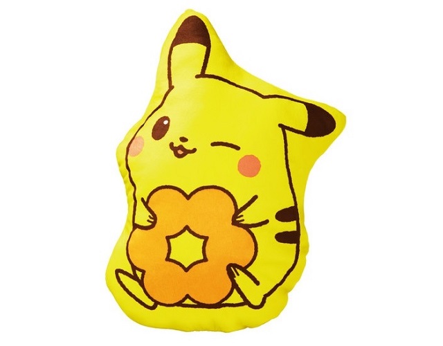The adorable Pikachu cushion we want anyway comes with 50 free real-world donuts